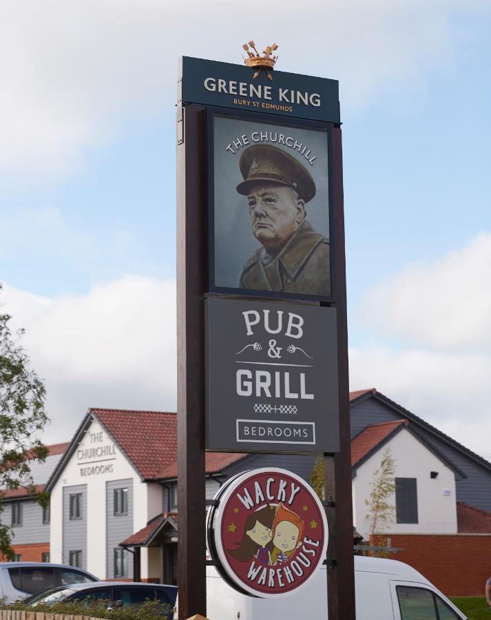 The Churchill By Greene King Inns Royal Wootton Bassett Ngoại thất bức ảnh